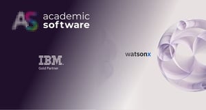 Academic Software werkt samen met IBM watsonx: AI voor het onderwijs